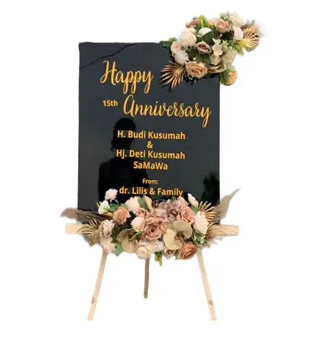 Papan Bunga Akrilik japara