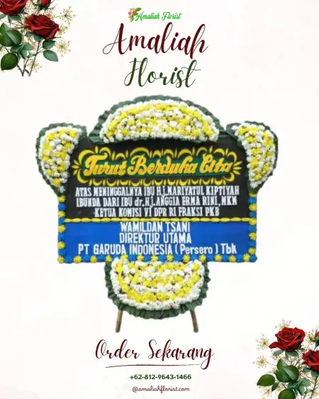 Papan Bunga Duka japara